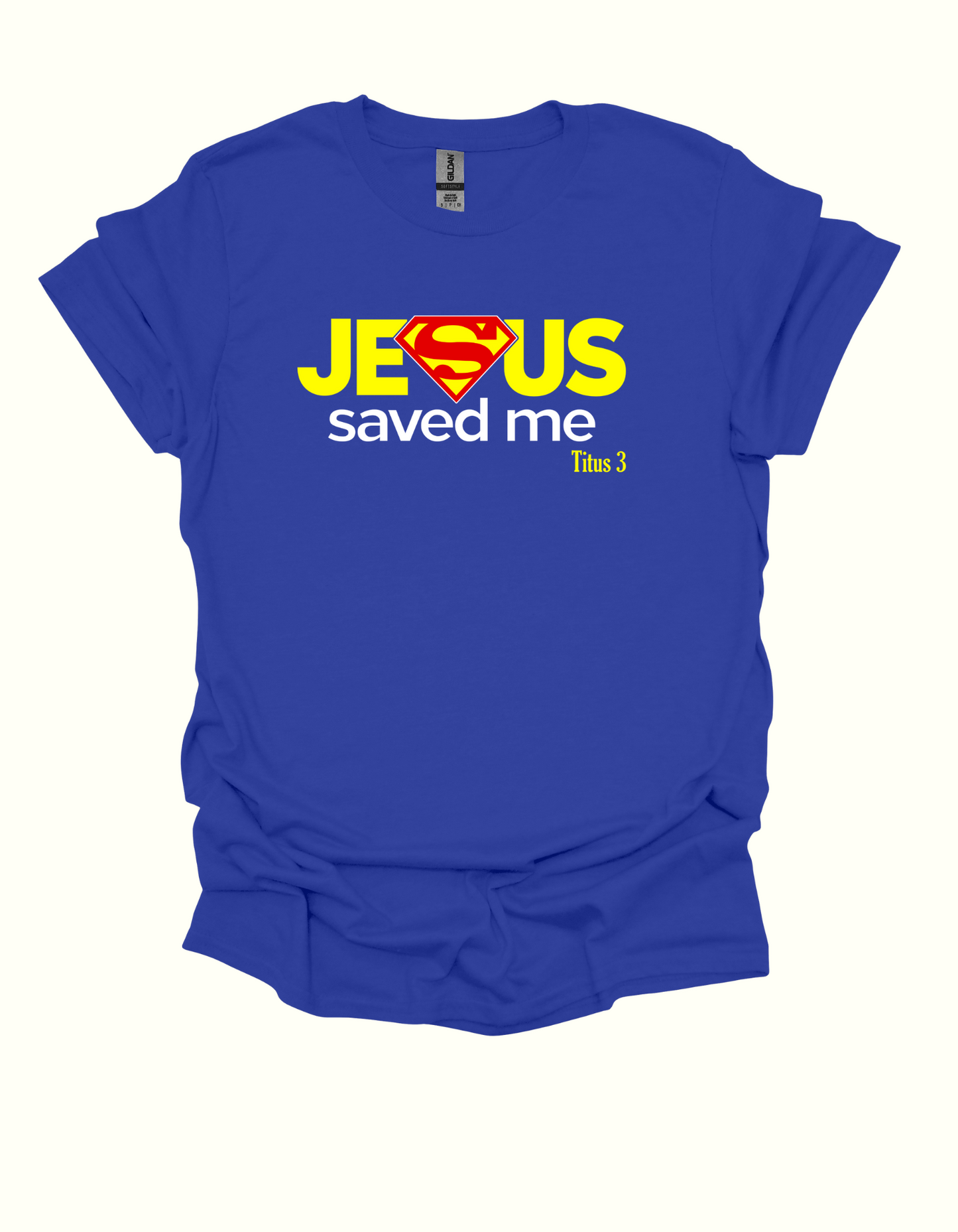 JESUS SAVED ME T-SHIRT