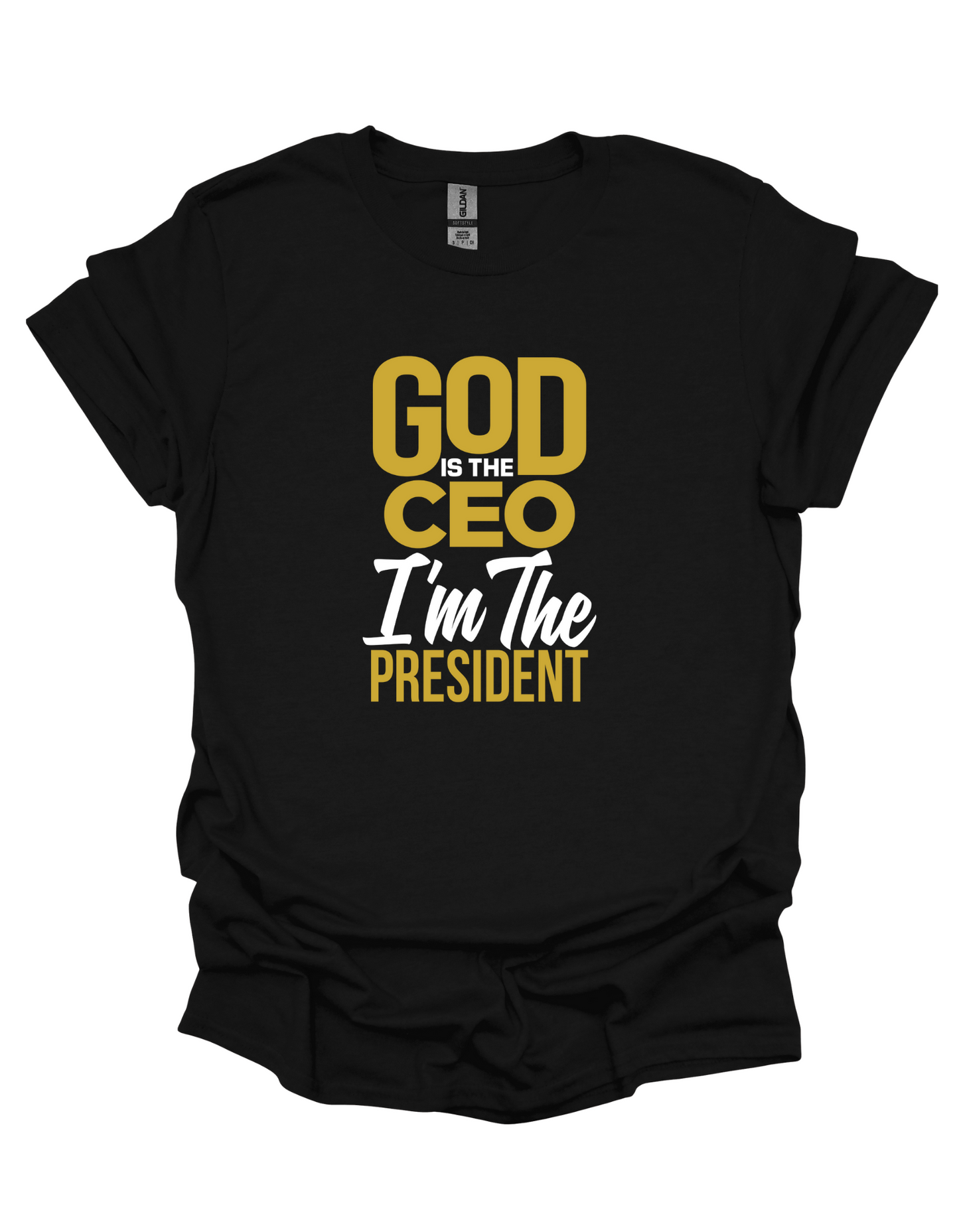 GOD IS THE CEO T-SHIRT